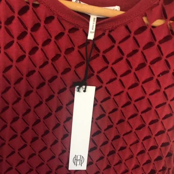 House Of Harlow Laser Cut Top - NWT - Picture 3 of 8